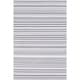 preview thumbnail 1 of 13, Giornico Classic Striped Reversible Outdoor Area Rug - 2' x 3' Taupe - Rectangle - 2' x 3'