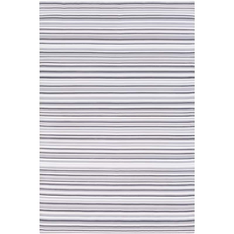 Giornico Classic Striped Reversible Outdoor Area Rug - 2' x 3'