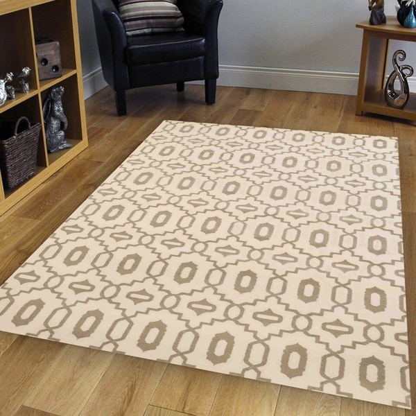 Admire Home Living Bronte Contemporary Abstract Geometric Pattern Area Rug. Opens flyout.