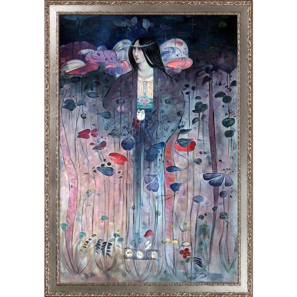 La Pastiche Charles Mackintosh 'Untitled' Hand Painted Oil Reproduction