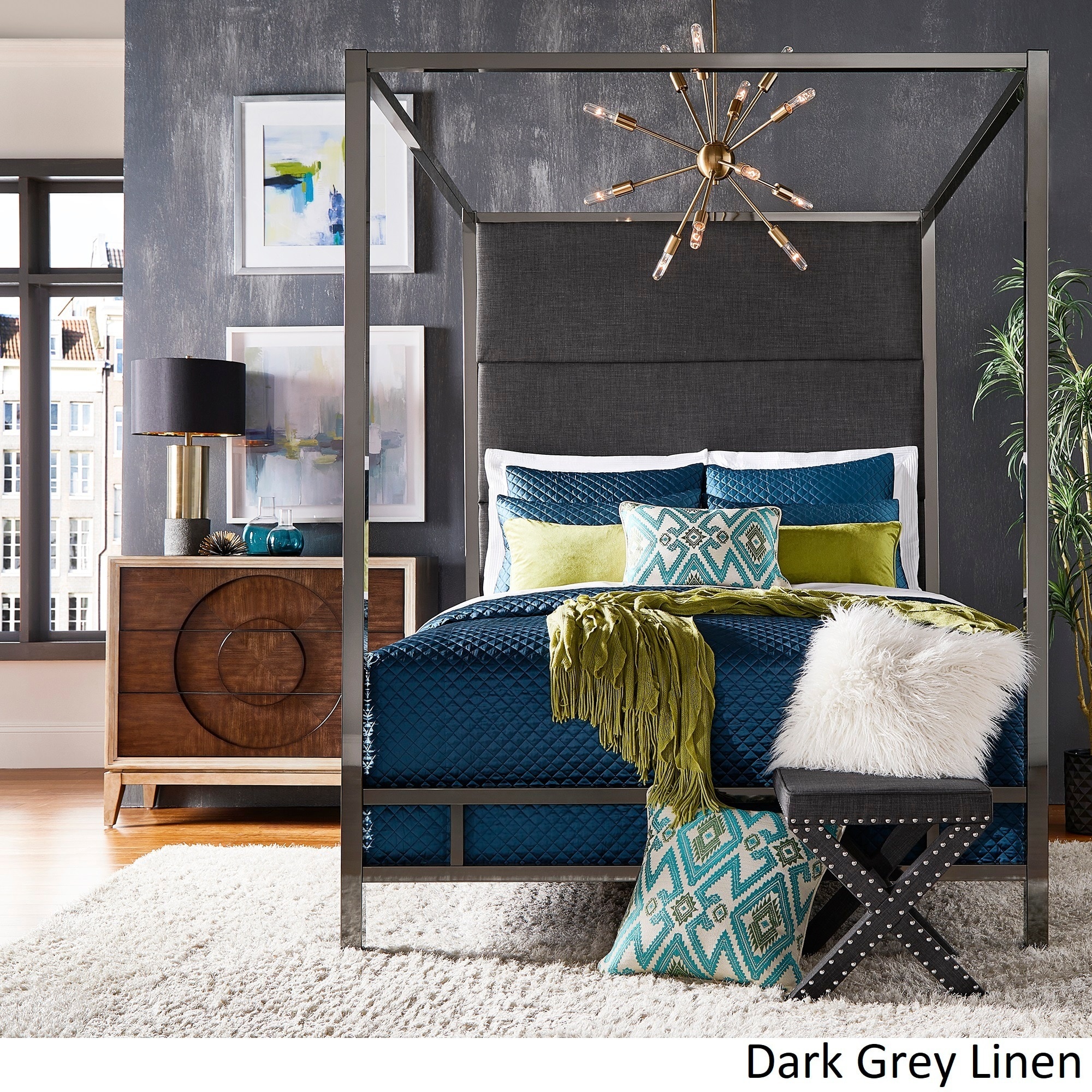 Black Canopy Bed With Headboard - The Best Home Design