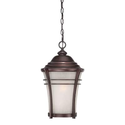 Vero 1-light Architectural Bronze Outdoor Hanging Lantern