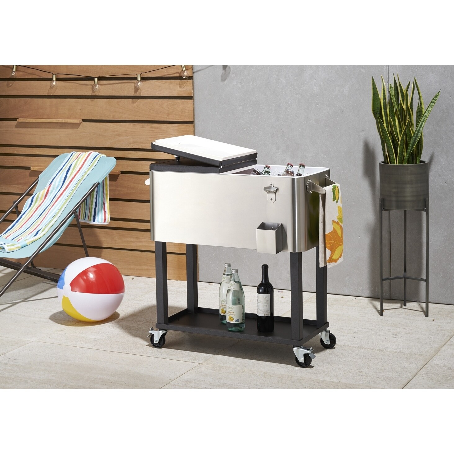 Outsunny 85 quart hot sale cooler