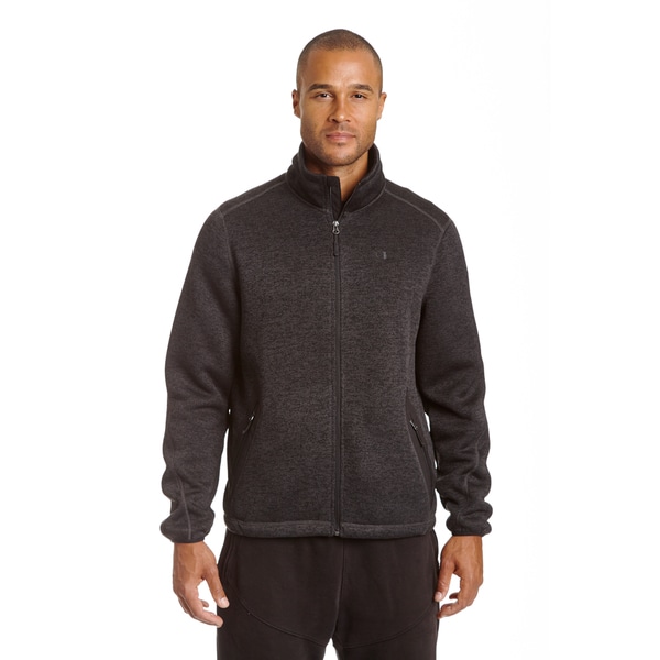 Champion Men's Fleece Lined Sweater Knit - Overstock ...