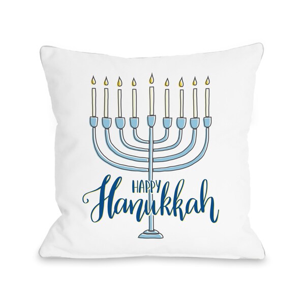 hanukkah throw pillows