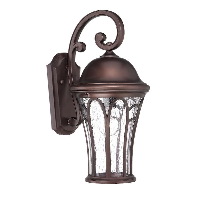 Highgate 1-light Architectural Bronze Outdoor Wall Lantern