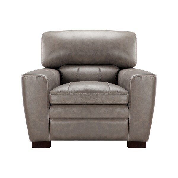 Avery Top Grain Italian Leather Club Chair