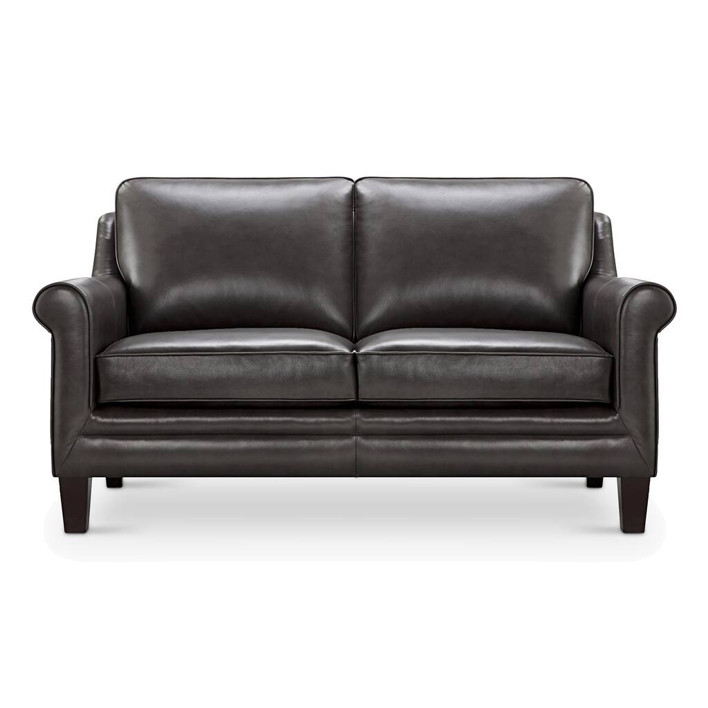 Clifton Top Grain Italian Leather Loveseat