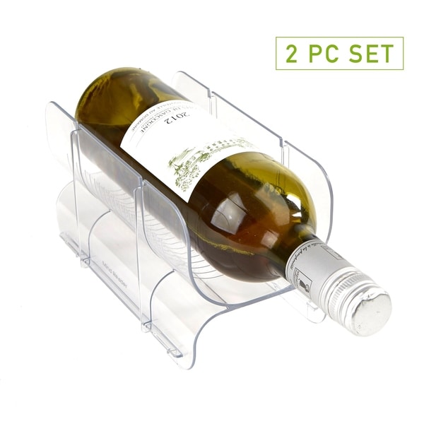 Stackable wine bottle discount holder