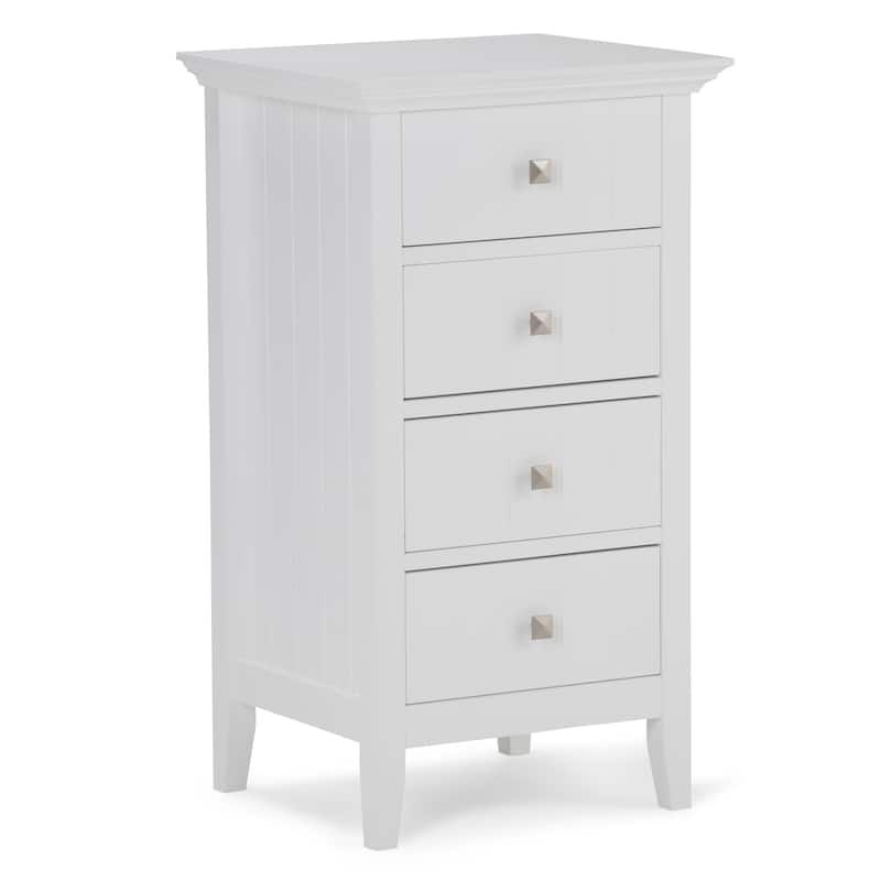 WYNDENHALL Normandy 32.1 inch H x 18.1 inch W Four Drawer Floor Storage Bath Cabinet - 18 W x 16 D x 32 H
