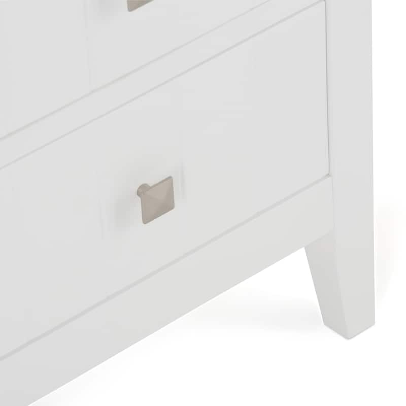 WYNDENHALL Normandy 32.1 inch H x 18.1 inch W Four Drawer Floor Storage Bath Cabinet - 18 W x 16 D x 32 H