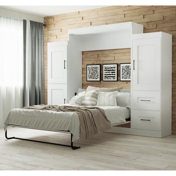 Edge by Bestar Queen Wall Bed with two 25\ Edge by Bestar Queen Wall Bed with two 25\