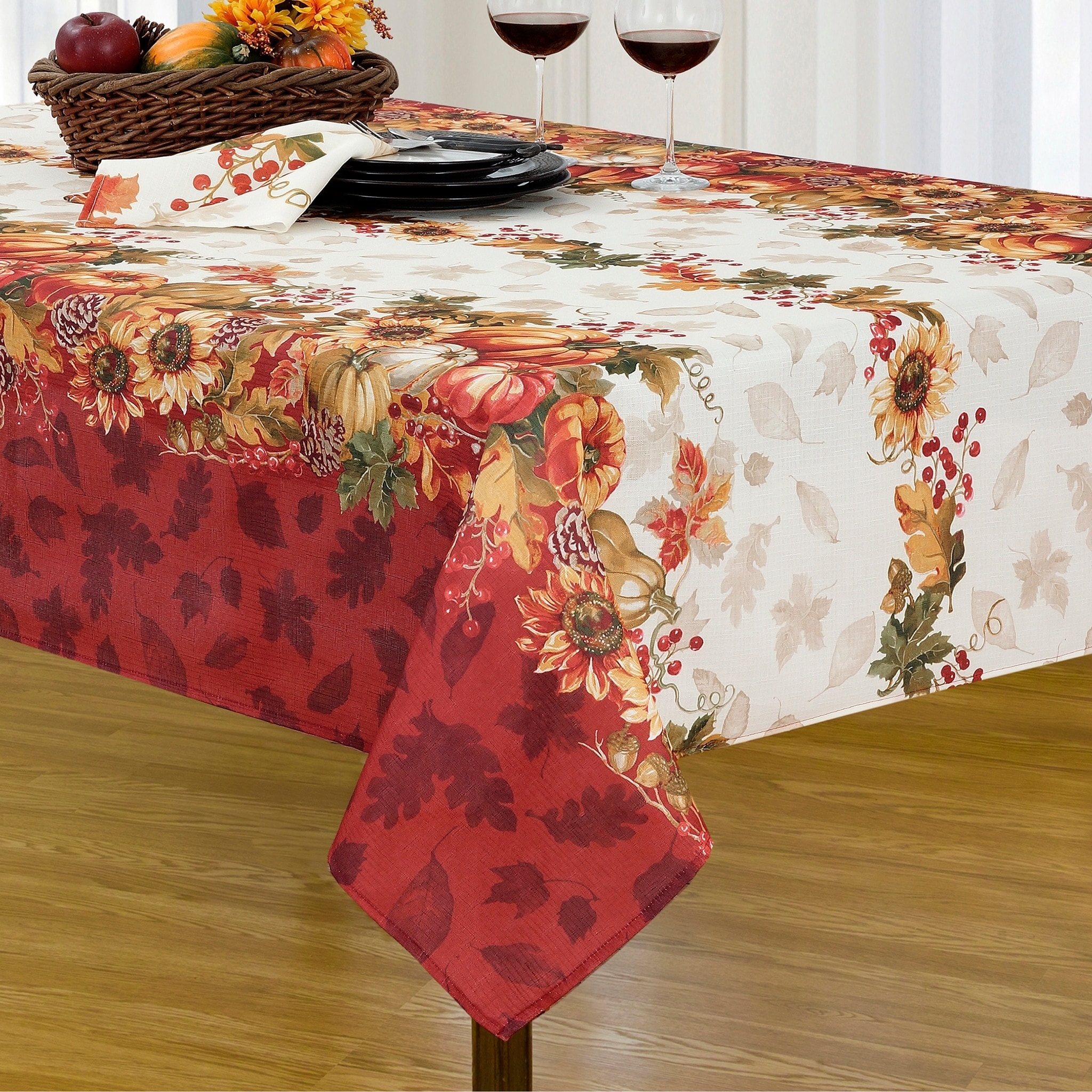 fall tablecloth