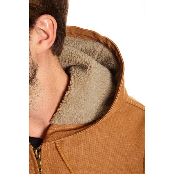 big and tall sherpa lined hoodie