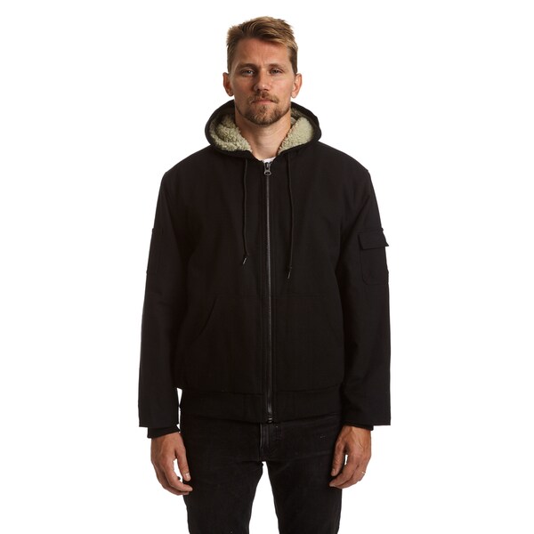 big and tall sherpa lined hoodie