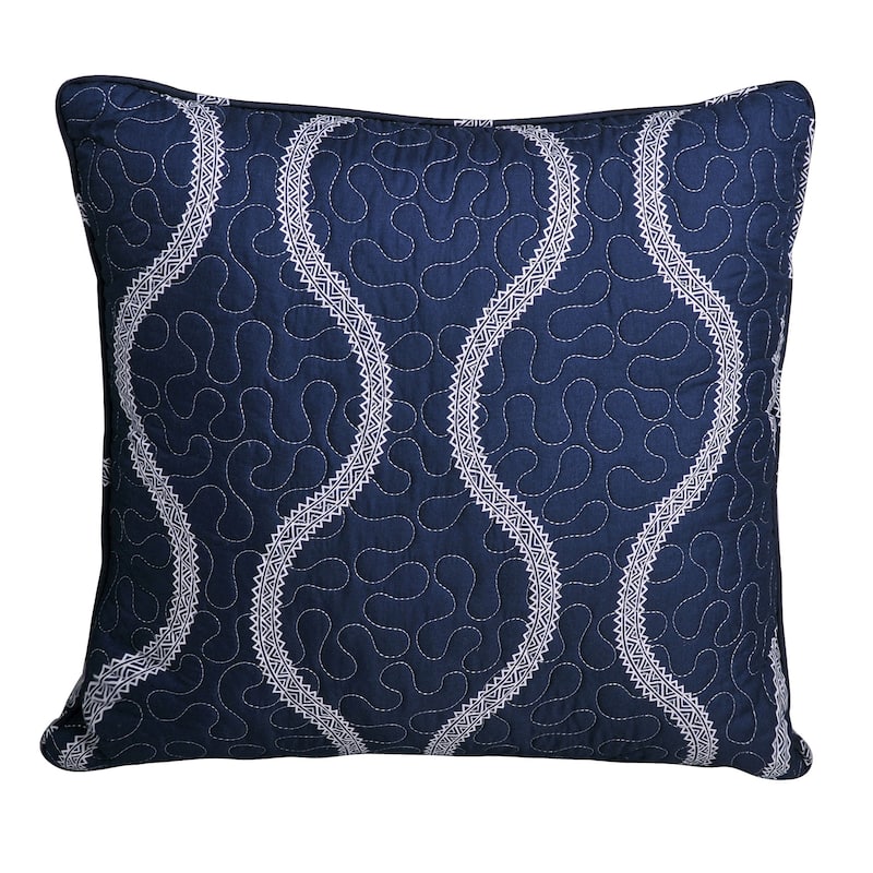 6 Piece Charleston Printed Microfiber Quilts Coverlet Set