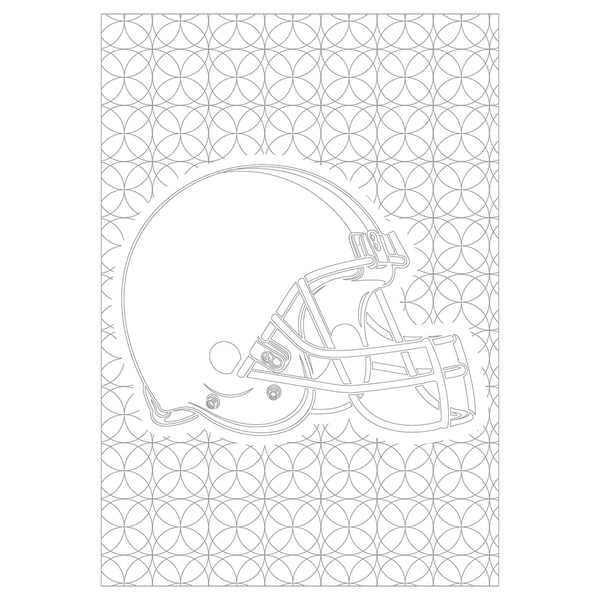 Cleveland Browns NFL Adult Coloring Book - Overstock - 18012007 Cleveland Browns NFL Adult Coloring Book - Overstock - 18012007