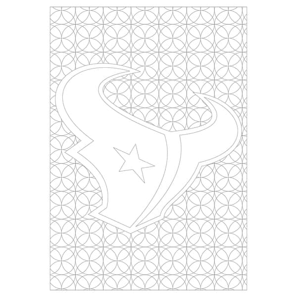 Shop Houston Texans Nfl Adult Coloring Book Overstock