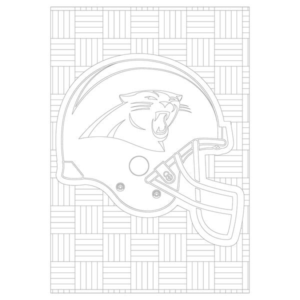 Shop Carolina Panthers Nfl Adult Coloring Book Overstock 18012019