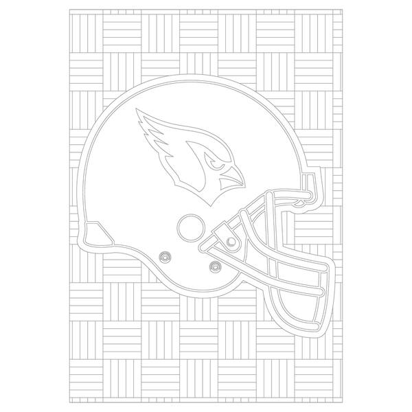 Shop Arizona Cardinals Nfl Adult Coloring Book Overstock 18012034