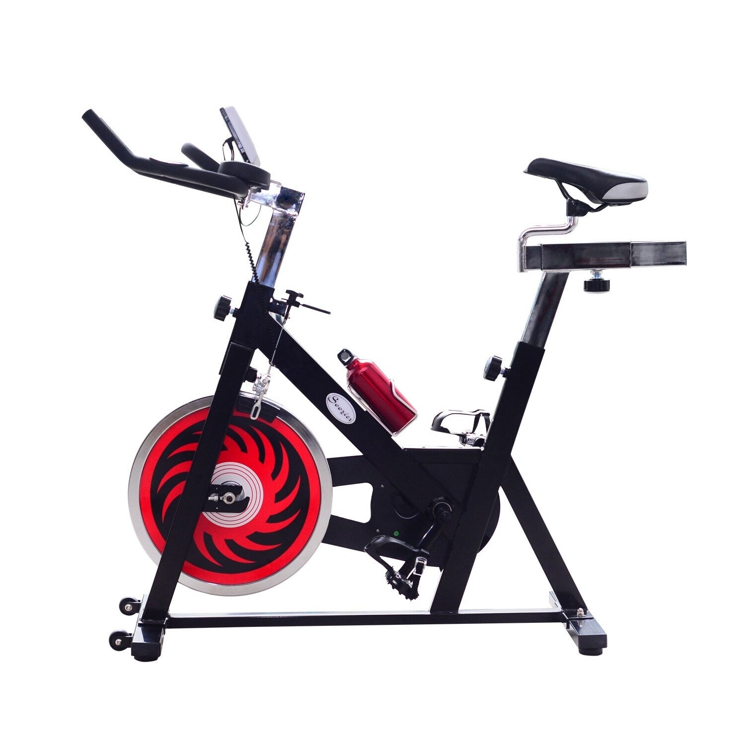 exercise bike with display