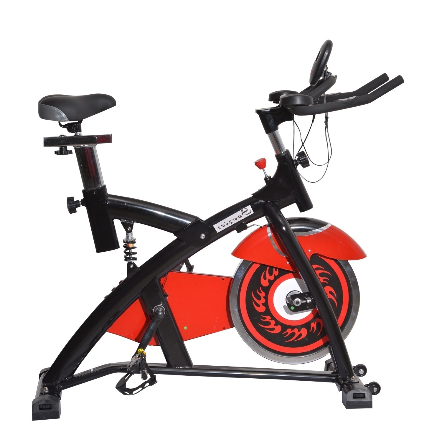 soozier adjustable upright exercise bike