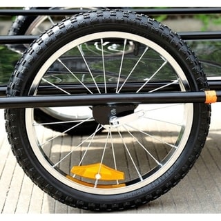 aosom wanderer cargo bike trailer