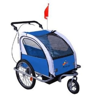 double baby bike trailer