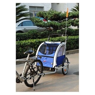 double baby bike trailer