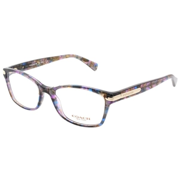 coach confetti purple glasses