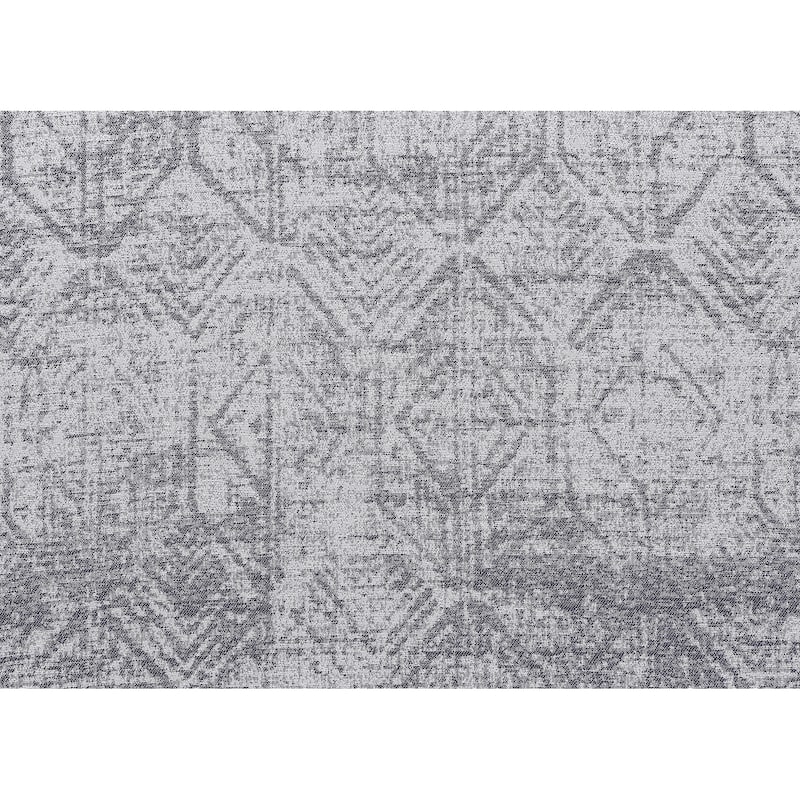 Sun Zero Darren Distressed Global Blackout Lined Grommet Curtain Panel, Single Panel