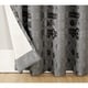 preview thumbnail 5 of 7, Sun Zero Elidah Velvet Medallion Blackout Grommet Curtain Panel, Single Panel
