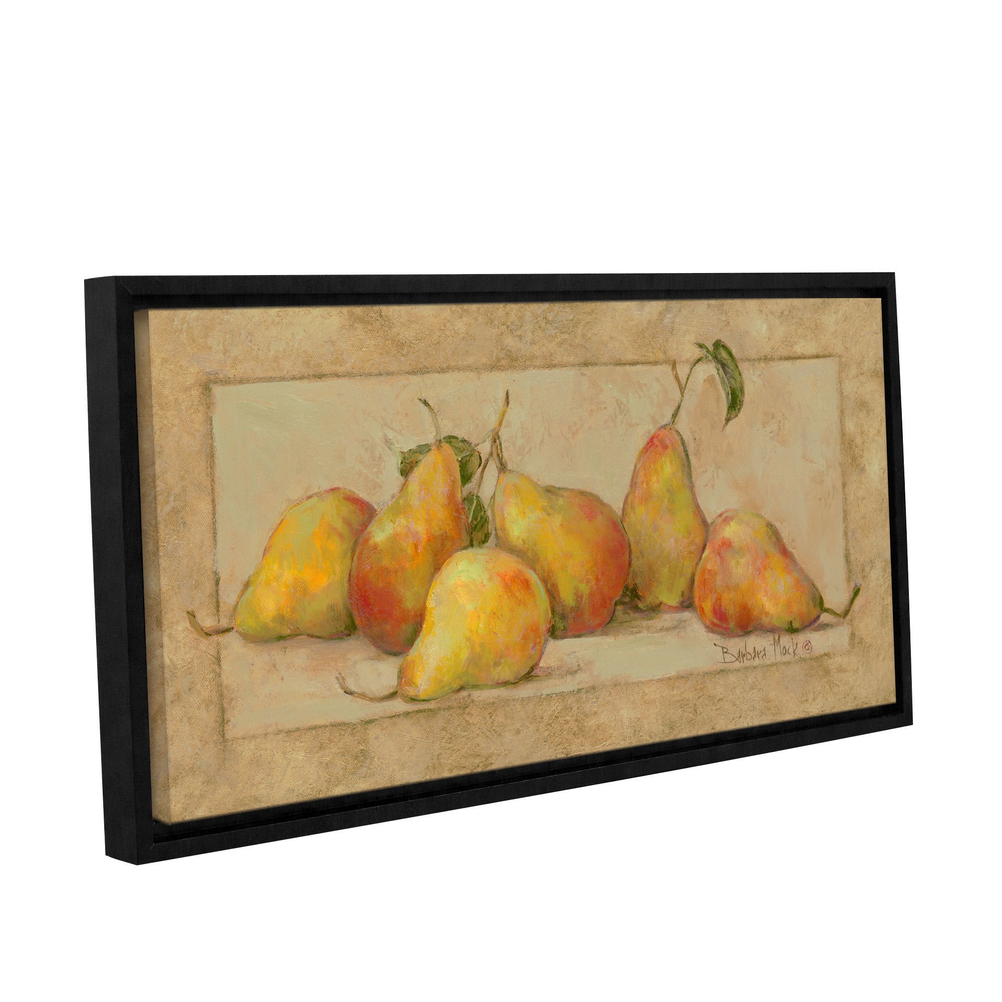 Download Barbara Mock 'Pear Collection' Gallery-wrapped Large | eBay