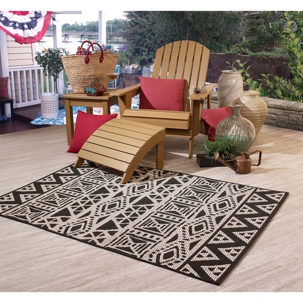 Fab Habitat Essentials Indoor Outdoor Weather Resistant Floor Mat Fab Habitat Essentials Indoor Outdoor Weather Resistant Floor Mat Rug Serengeti Art 5ft 2in X 7ft 5in Illusion Free Shipping Today