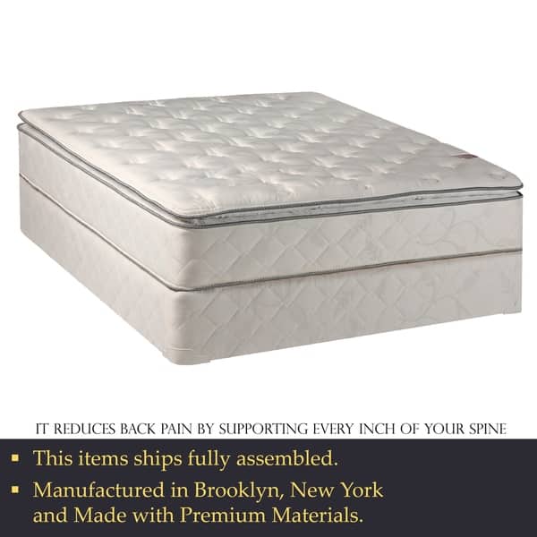 Shop Onetan Medium Plush Pillowtop Orthopedic Type Mattress And
