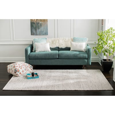 Jani Sarita Grey Jute and Wool-Alternative Rug