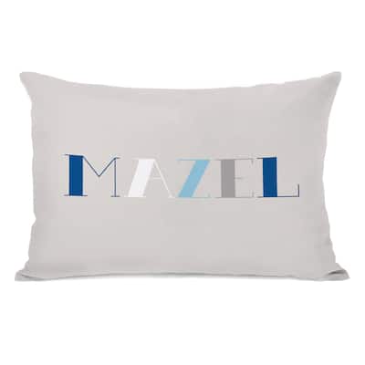 Mazel - Tan 14x20 Throw Pillow by OBC
