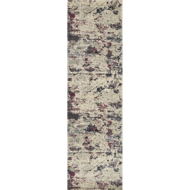 Alexander Home Phaedra Abstract Modern Marble Rug