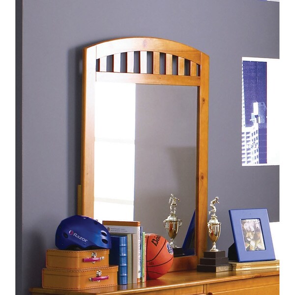 Cambridge Dresser Mirror In Honey Oak Cambridge Dresser Mirror In Honey Oak