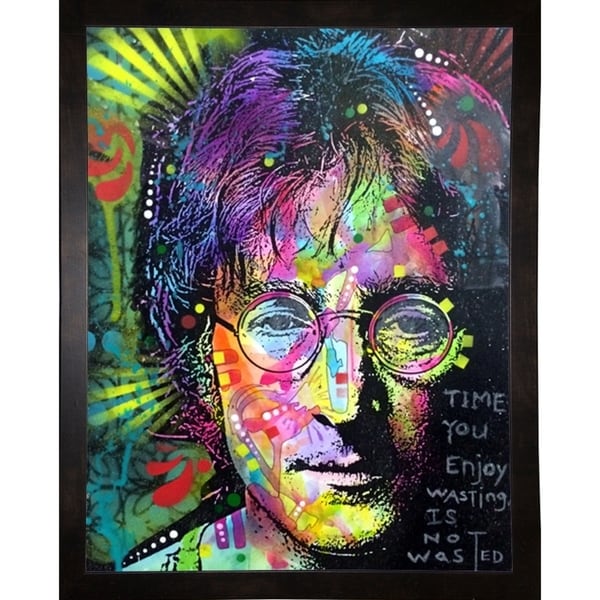 Lennon Front Framed Print 10"x7.75" by Dean Russo