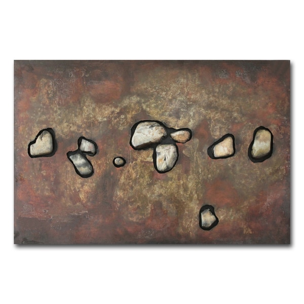 Benjamin Parker Rocks Of Time I 28 X 40 In Dimensional Metal Wall Benjamin Parker Rocks Of Time I 28 X 40 In Dimensional Metal Wall Art Free Shipping Today 24186150