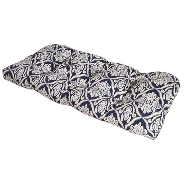 Shop Jaipur Indigo Outdoor Settee Cushion On Sale Free Shipping On