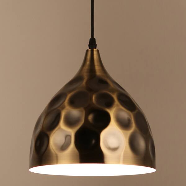 Shop Journee Home Copper Cloud 10 2 In Iron Copper Hard Wired