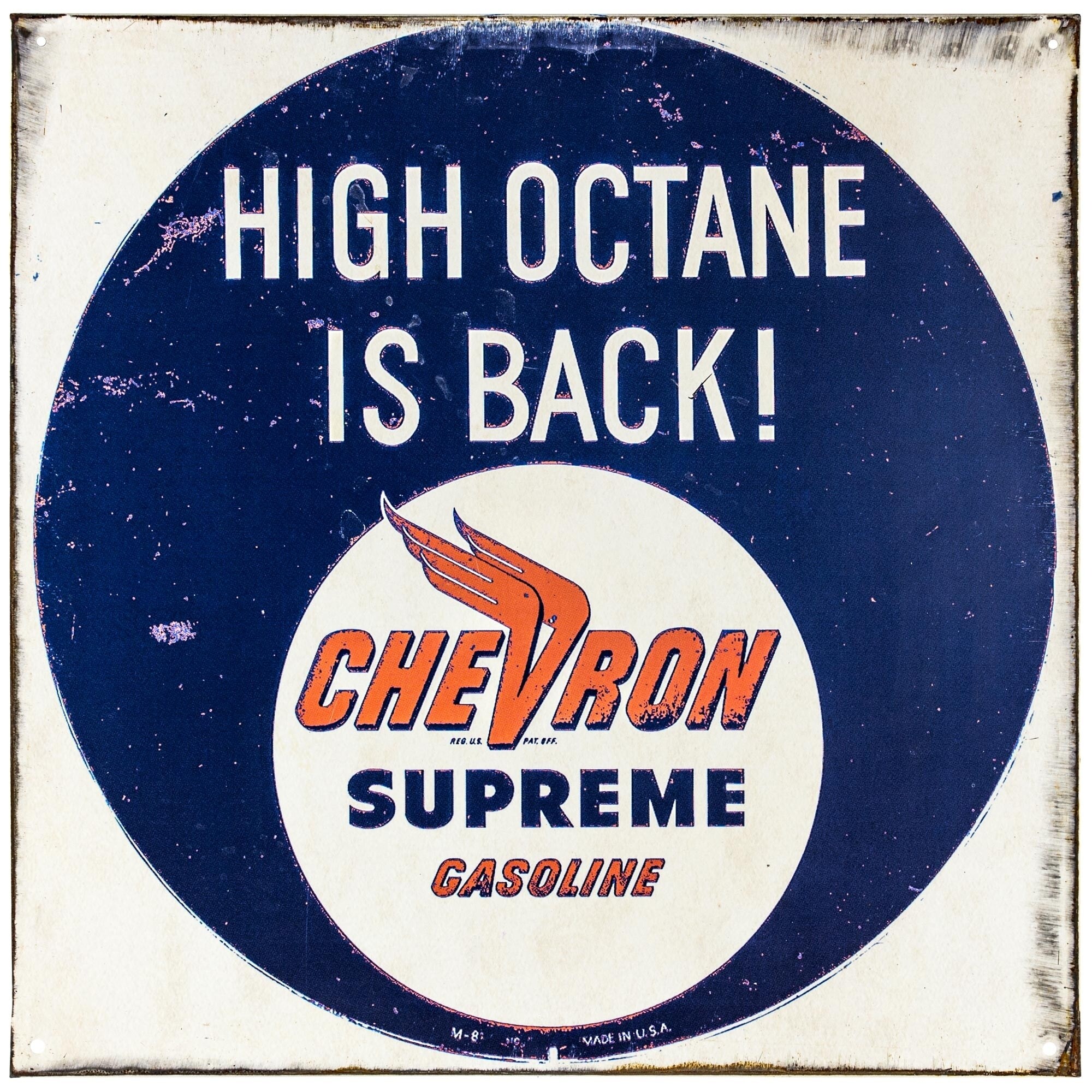 Supreme Vintage Logo on Old Wall Poster