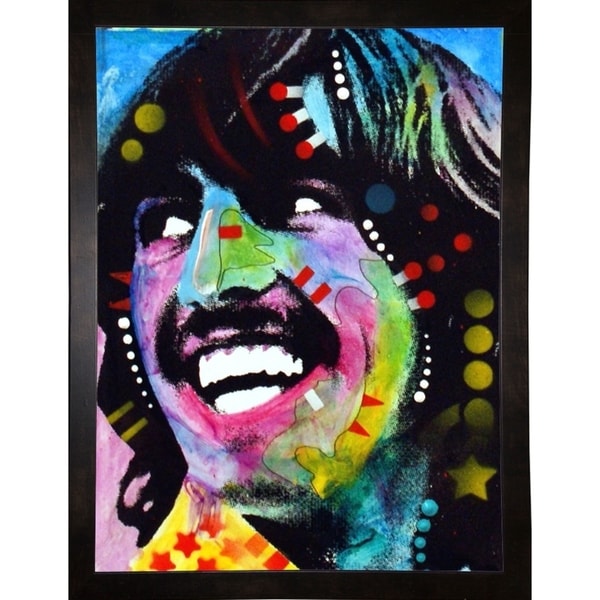 George Harrison Framed Print 5"x3.75" by Dean Russo