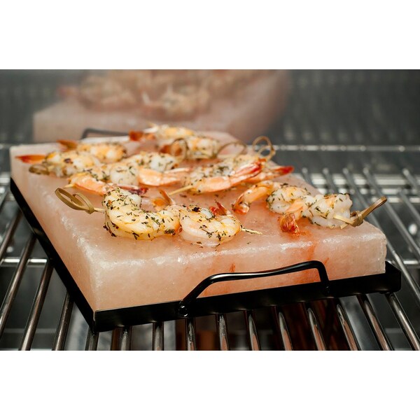 Shop Himalayan Salt Cooking Slab with Tray Free Shipping Today