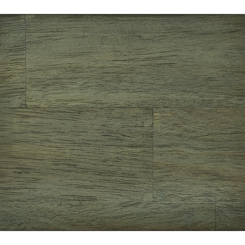 Wilmington II Round Pedestal Base Antique Sage Green 5-Piece Dining Set by iNSPIRE Q Classic