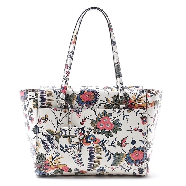 Tory Burch Parker Leather Floral Tote, Gabriella Floral TORY-39594-965 ...