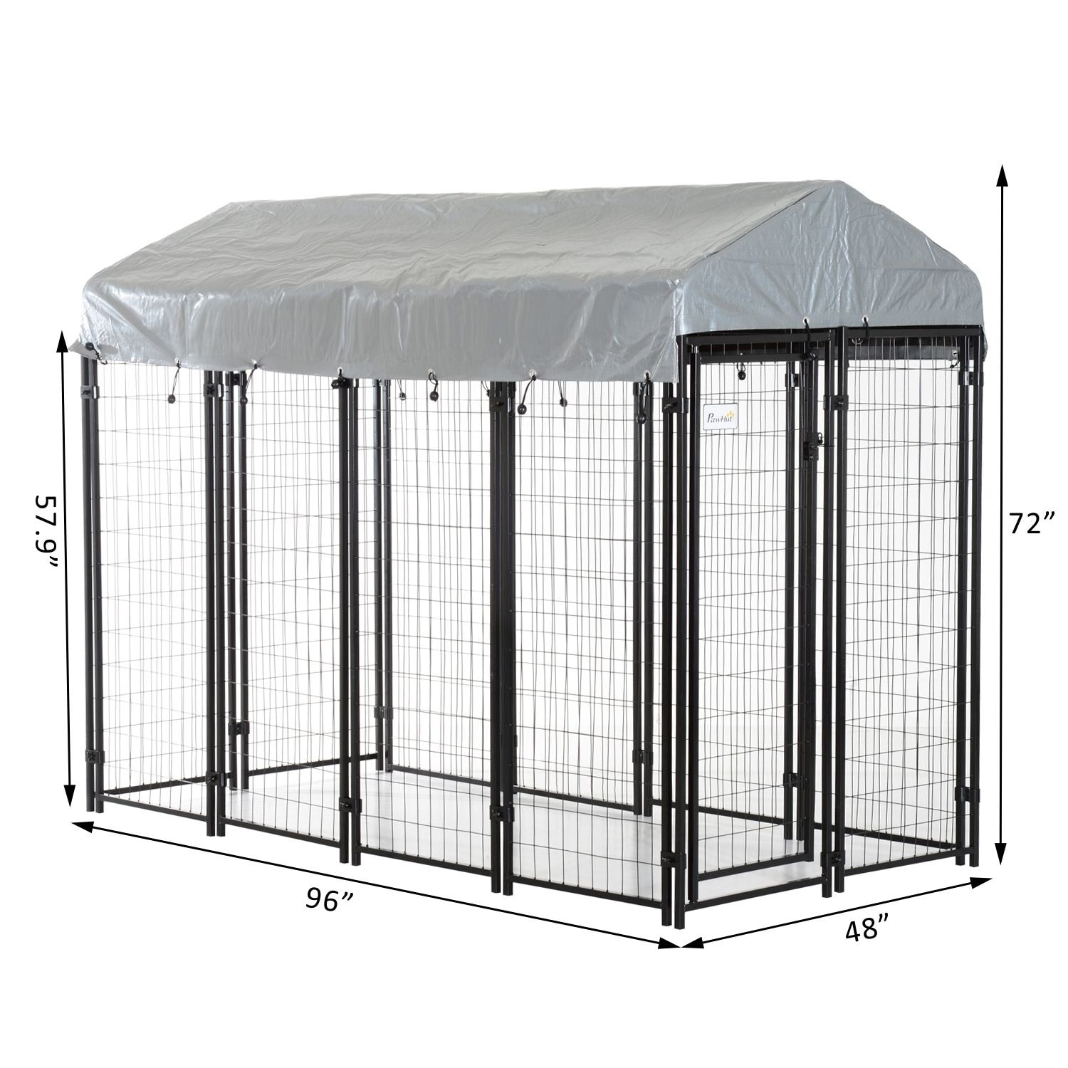 large dog pen outdoor