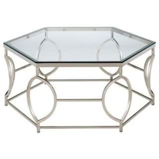Zola Geometric Shape Contemporary Style Coffee Table